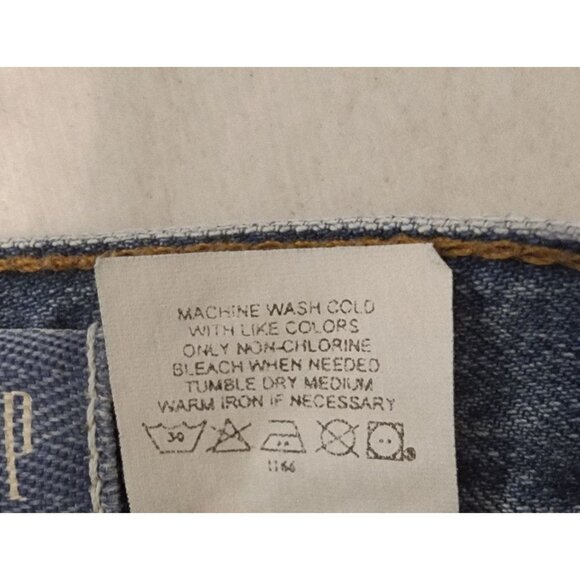 Gap Flare men's womens denim jeans size 10 regular - Picture 5 of 11